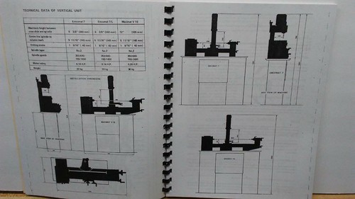 EMCO Emcomat 7-7L & Maximat V10 manuale istruzioni e lista ricambi - Foto 2 di 3