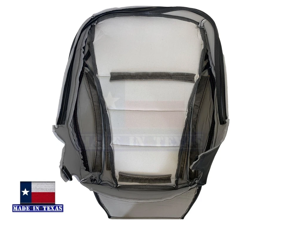 Mercedes Benz C250 C300 2016 2017 2018 pasajero Syn. Funda de cuero negra Foto 4 de 4