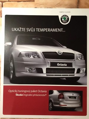 Skoda Octavia Car Brochure - May 2005 - In Czechoslovakian