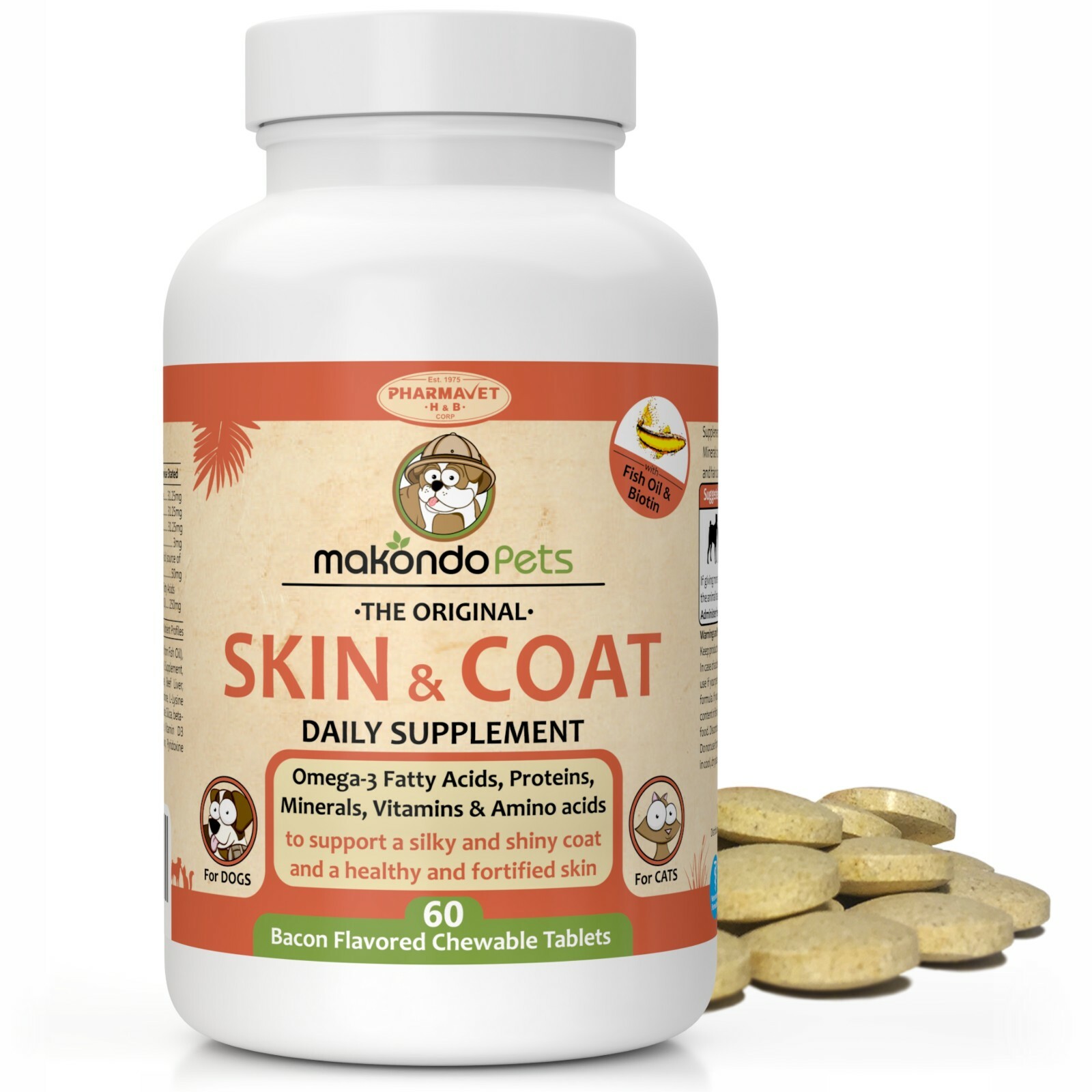 For Dogs & Cats. Dog Itch Relief +omega 3