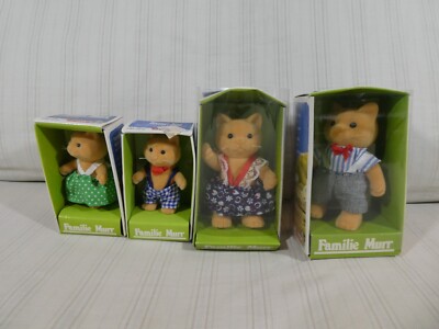 RARE NOS BARENWALD MURR FAMILIES Sylvanian Calico Critters Lot Vintage Simba L1