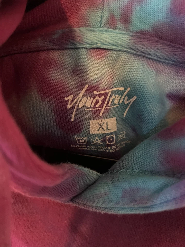 Jhene Aiko x Phora Mujer Tie Dye Pullover Sudadera con Capucha Take Me Away Talla XL Foto 3 de 3