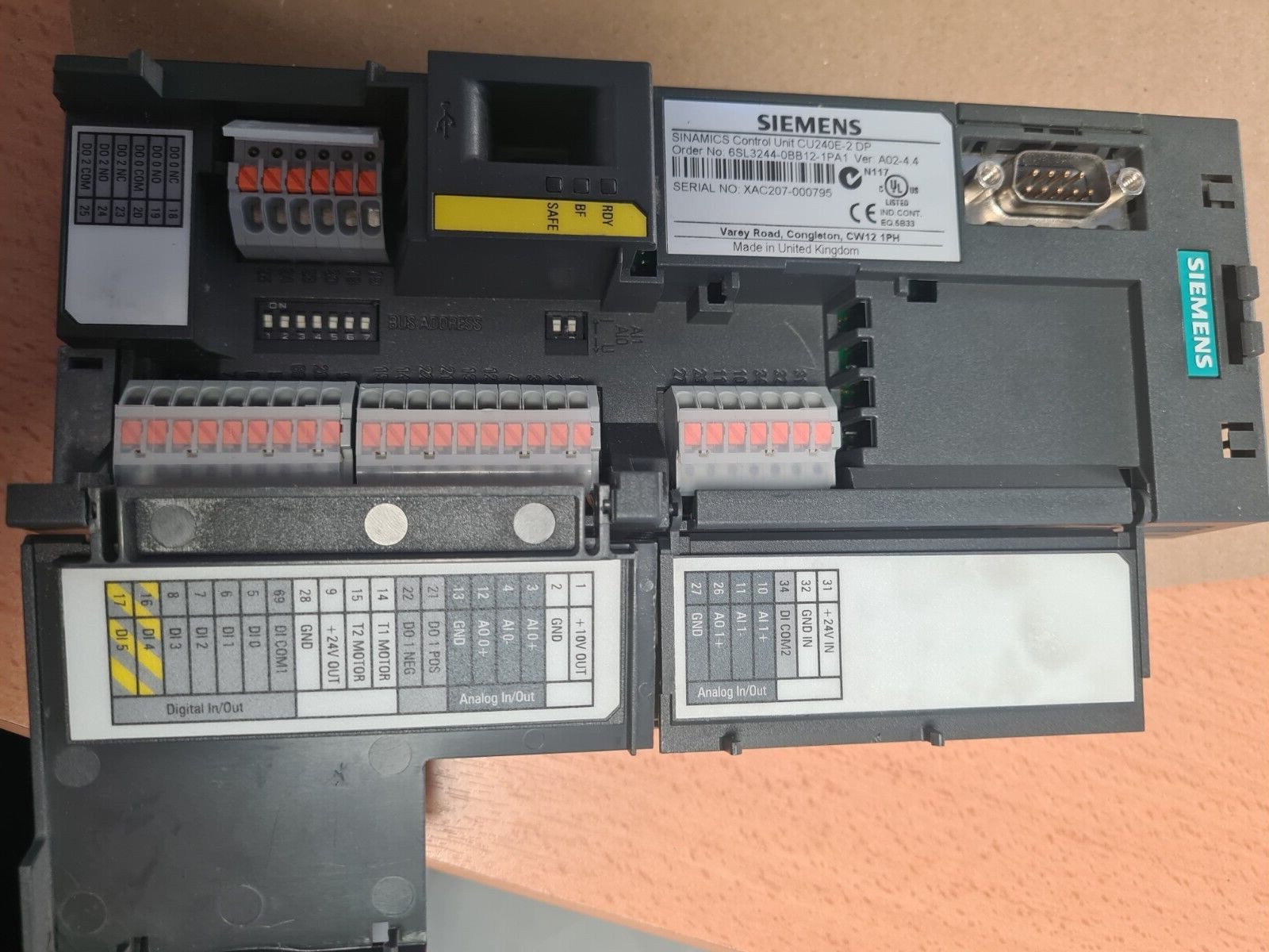Unité de commande Siemens SINAMICS G120 24V 1.5A pour module de puissance