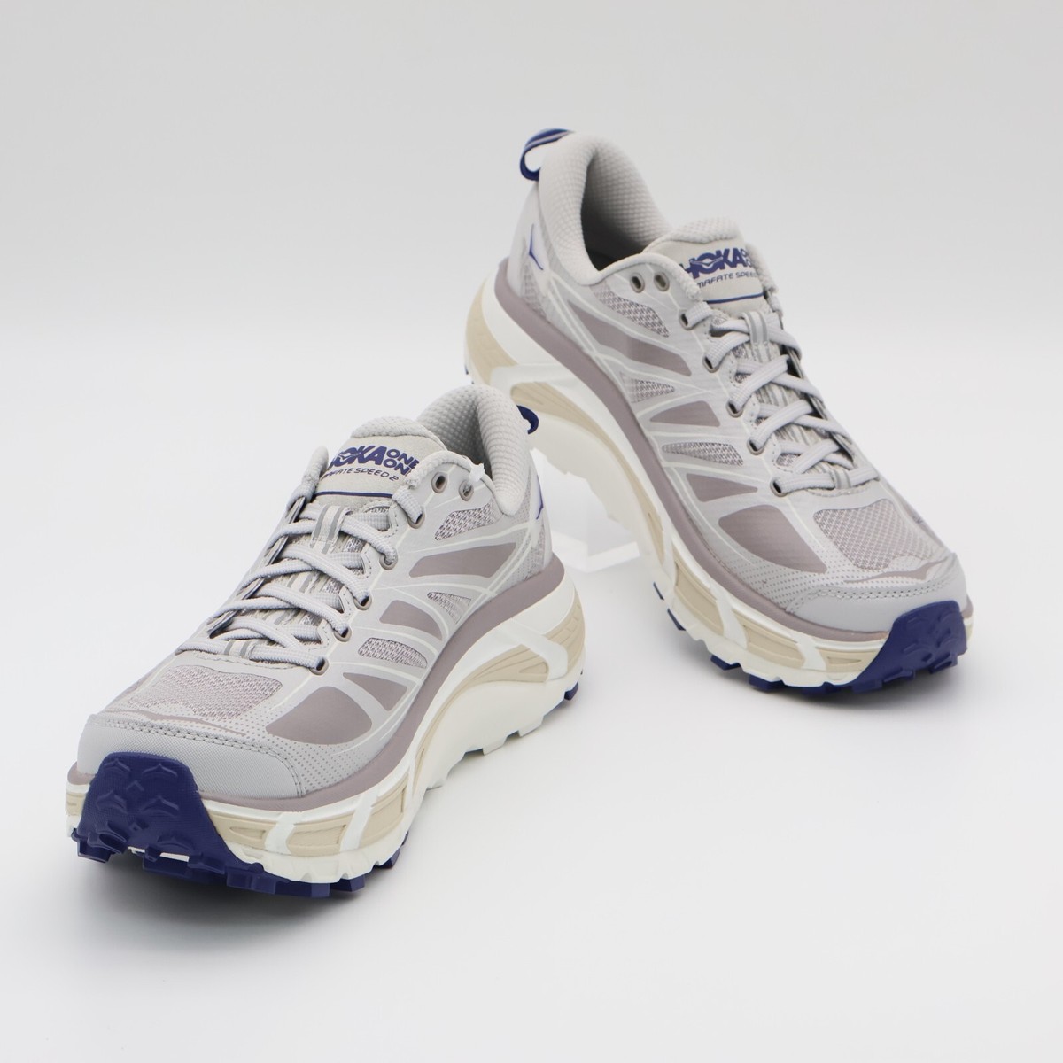 Size 10 - 1126851-OPR Hoka Mafate Speed 2 Oat Milk Vaporous