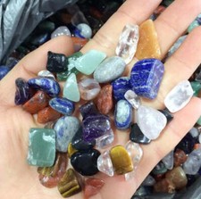 Assorted Tumbled Chips Stone 1 Pound 