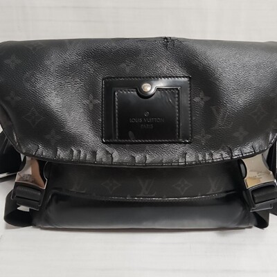 Louis Vuitton Monogram Eclipse Messenger Voyage PM M40511 Shoulder