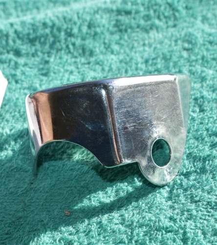 Harley Davidson Sportster 1000 & 883 1100 Chrome Ignition Switch Cover 71510-72A - Picture 7 of 7