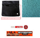 <!--F#f_0-->HOLDEN FX FJ SEDAN BOOT MOULDED TURQUOISE CARPET no spare wheel cut out<!--F/-->
