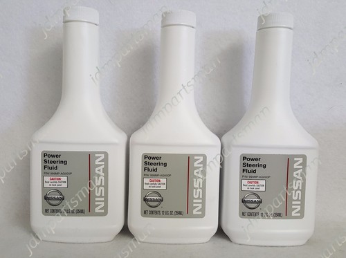 GENUINE Power Steering Fluid (Pack of 3) for Infiniti & Nissan 999MP-AG000P