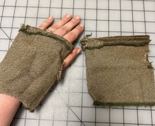18th Century era Rough Fingerless Mitts out of Scraps, "Turn" TV Costume 113