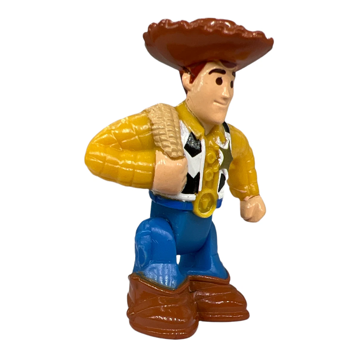 GeoTrax Woody 2 Fisher Price Sherriff Cowboy Figure Disney Pixar