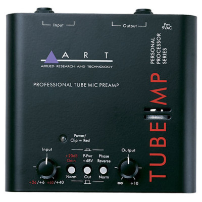 ART Tube MP Tube Mic Preamp with 48V Phantom Power