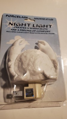 Unique Item! For Foodies! White Crab Nightlight!!