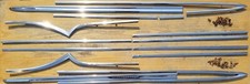 Side Trim Complete Molding Set Edsel 1959 59 Wagon 4 Door 58 1958 60 1960 Ford