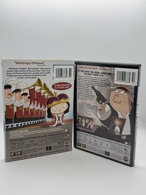 Family Guy DVD Collection Lot - Complete Volumes 1 2 3 4 5 6 7 8 +