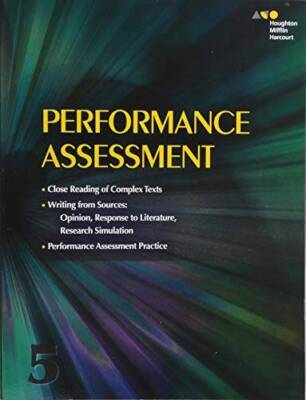 Houghton Mifflin Harcourt: Performance Task Assessment Student Edition  - GOOD