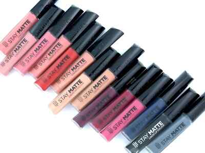BUY 2 GET 1 FREE Rimmel Stay Matte Liquid Lip Color ~ Choose Your Shade