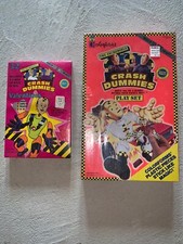 Vintage Crash Test Dummies Play Set Colorforms  Valentines Invitatio Sealed