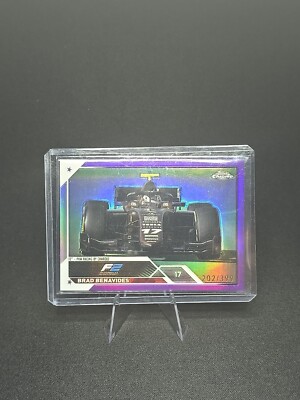 2023 Topps Chrome Formula 1 F2 Cars Purple Refractor #141 Brad Benavides /399
