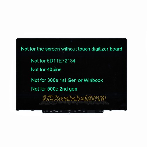 N116BCA-EA1 C1 LCD Touch Screen HD For Lenovo 300e Chromebook 2nd Gen AST 82CE