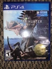 MONSTER HUNTER WORLD - PS4 ***SEALED*** BRAND NEW ****!!!!!