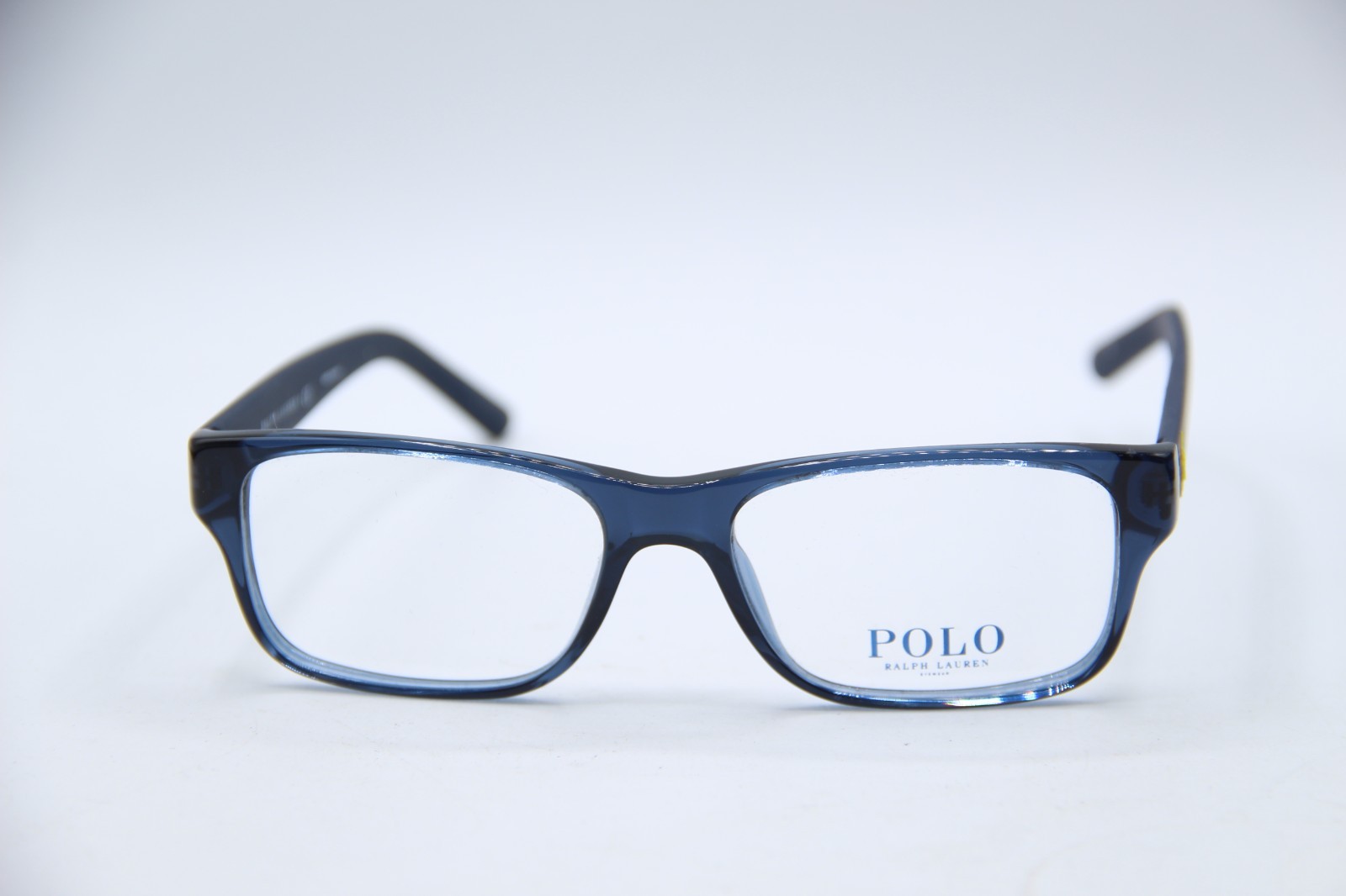 NEW POLO RALPH LAUREN PH 2117 5470 BLUE RUBBER AUTHENTIC FRAMES EYEGLASSES 52-16 thumbnail 2