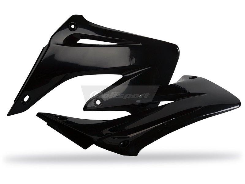 Radiator Scoops Fits Honda Cr 125 250 02-07 Black