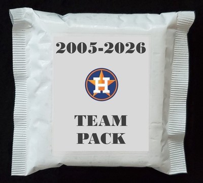 HOUSTON ASTROS TEAM PACK '05-2026 Inserts Parallels Stars RCs Prospects!  L K!