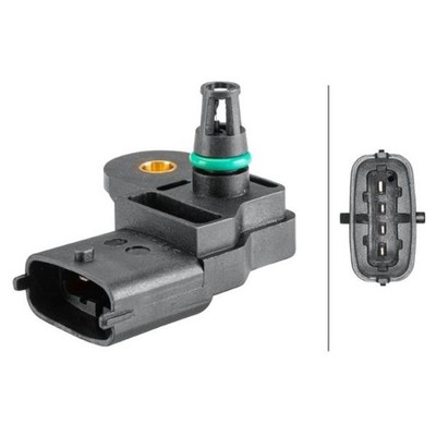 Sensor Ladedruck 4-polig HELLA passend für u.a. NEW HOLLAND T6