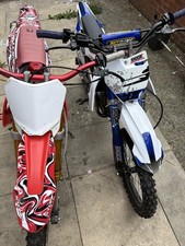 Pair of pit bikes – 140cc Stomp + 125cc