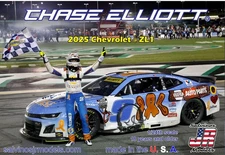 Salvinos JR HMC2025CEA Chase Elliott 2025 Atlanta Winner 1/24 Scale Model Car