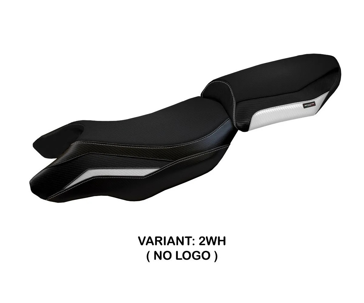 Seat saddle cover Puma White (WH) TPZ Italia for BMW R 1250 R 2019 > 2022 A1