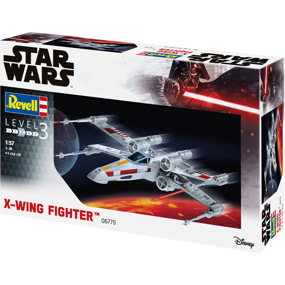 Revell 06779 Star Wars X-Wing Fighter Plastic Model Kit