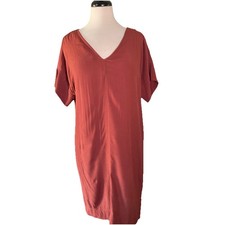 Women's Madewell Rust Lightweight Dress Size Small