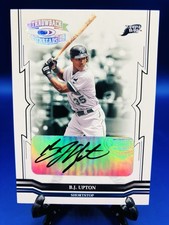 2005 Donruss Throwback Threads - B.J. Upton #158 Signature Marks /25 Autograph