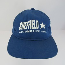 Sheffield Automotive Inc Graphic Logo Youth Blue Adjustable Snapback Cap Hat