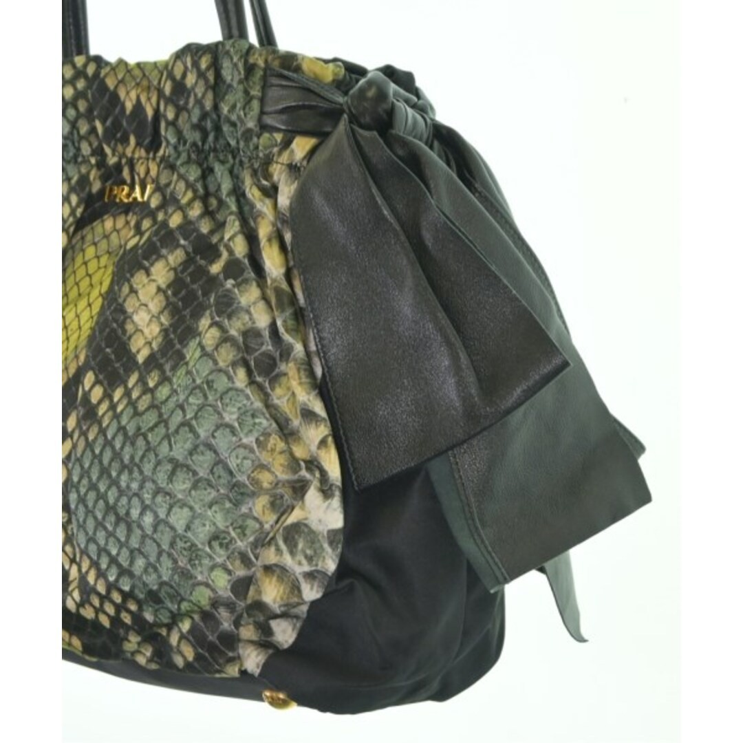 PRADA Handbag Black Vintage Used thumbnail 6