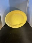 Vintage Homer Laughlin Fiesta Fiestaware Yellow Oval Platter Plate  13 1/2”