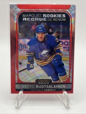 2021-22 OPC Platinum Red Surge Marquee Rookies Arttu Ruotsalainen #219 Sabres