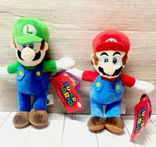 Mario And Luigi 9” Plush Good Stuff Mario Bros 2025 WITH TAGS