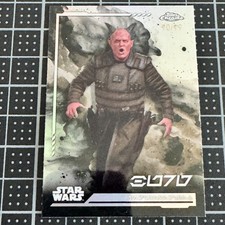 2024 Topps Chrome Star Wars Burg Aurebesh Variation /99 AV-60 Rare SP