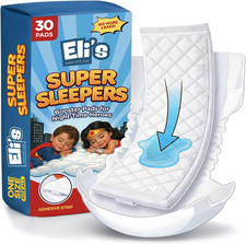 Baby Diaper Booster Pads - 30 Pads - Overnight Leak Protection - Absorbent Diape