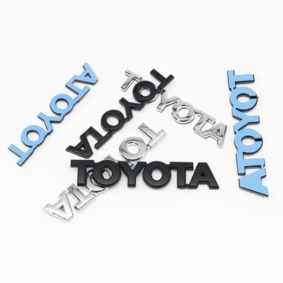 Car Trunk Tail Sticker Emblem Badge Decals for Toyota Chr rav4 Yaris prius