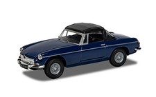 Corgi VA10713 MGB Roadster Mineral Blue