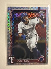 2025 Topps Chrome Update Series - Alejandro Osuna #USC174 X-Fractor (RC)