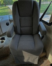 Motorhome Rv Camper Captain Chair Canvas Seat Covers Fits 13-18 Forest River Fr3