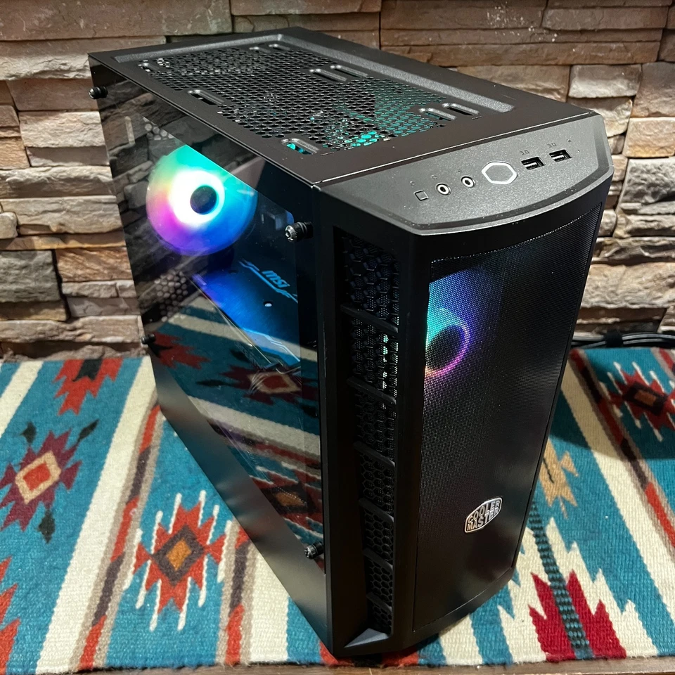 Custom RGB W11 Gaming PC! •i7-10700f 8-core •RTX2060 •32GB RAM •512 SSD •Wifi BT - Image 2 of 4