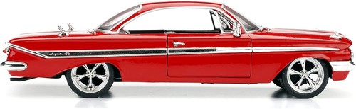 Jada Toys Fast & Furious 8 1:24 Diecast - Dom's Chevy Impala Vehicle , Red - Picture 7 of 10
