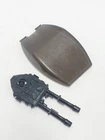 Vintage GI Joe 1989 Raider Canopy & Chin Gun Lot Tank Vehicle Part G.i ARAH