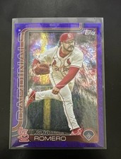 2025 Topps Update Series - JoJo Romero #US346 Purple Rainbow Foil /250